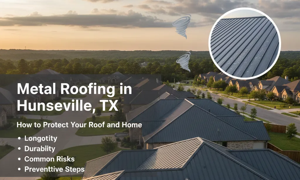 Metal Roofing Maintenance Tips for Homes in Huntsville TX
